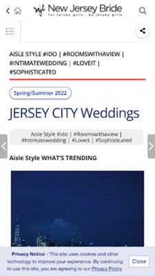 NJ Bride Mag android App screenshot 1