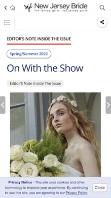 NJ Bride Mag android App screenshot 3